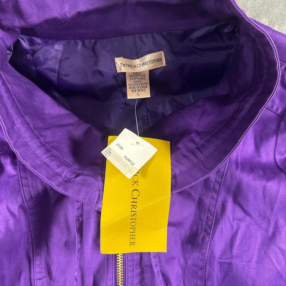 Patrick Christopher purple jacket - image 2